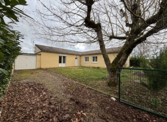 MAILLY LE CHATEAU - AGREABLE MAISON T4 DE PLAIN PIED AVEC GARAGE ET JARDIN